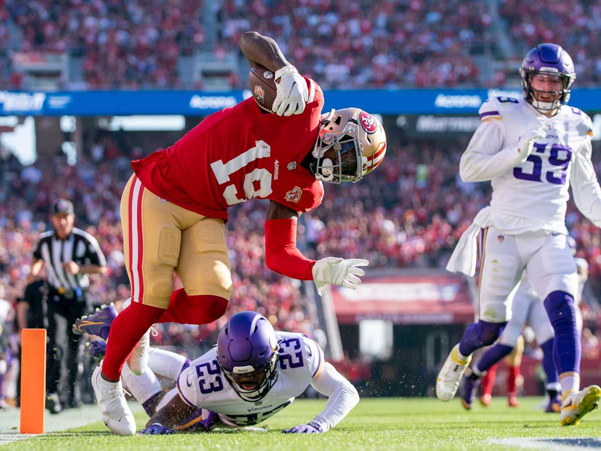 49ers ride run game over Vikings to NFC championship game - Sports  Illustrated