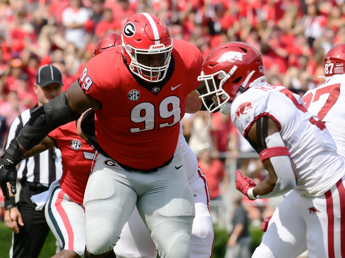 Jordan Davis Defensive Tackle Georgia