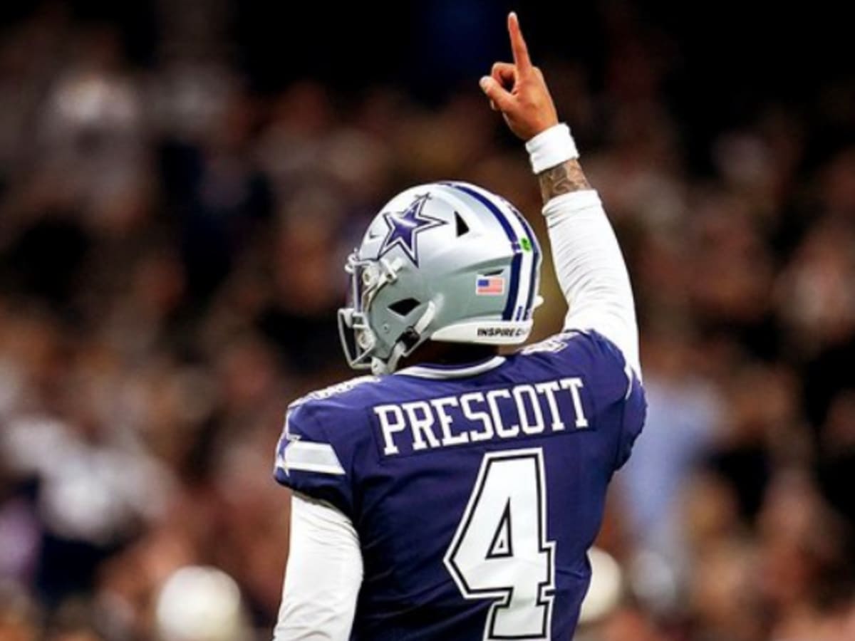 November 29, 2018: Dallas Cowboys quarterback Dak Prescott #4 under center  during a Thursday Night Football NFL game between the New Orleans Saints  and the Dallas Cowboys at AT&T Stadium in Arlington