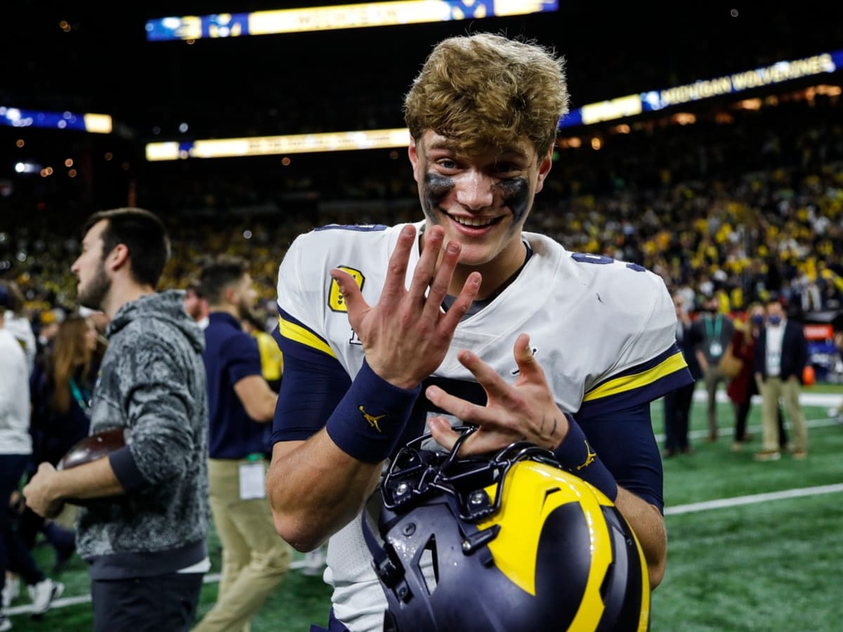 J.J. McCarthy's giving NIL jersey money to Michigan's offensive line -  Maize n Brew