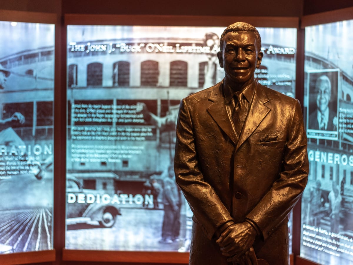 Buck O'Neil and Bud Fowler, Negro League baseball players, earn