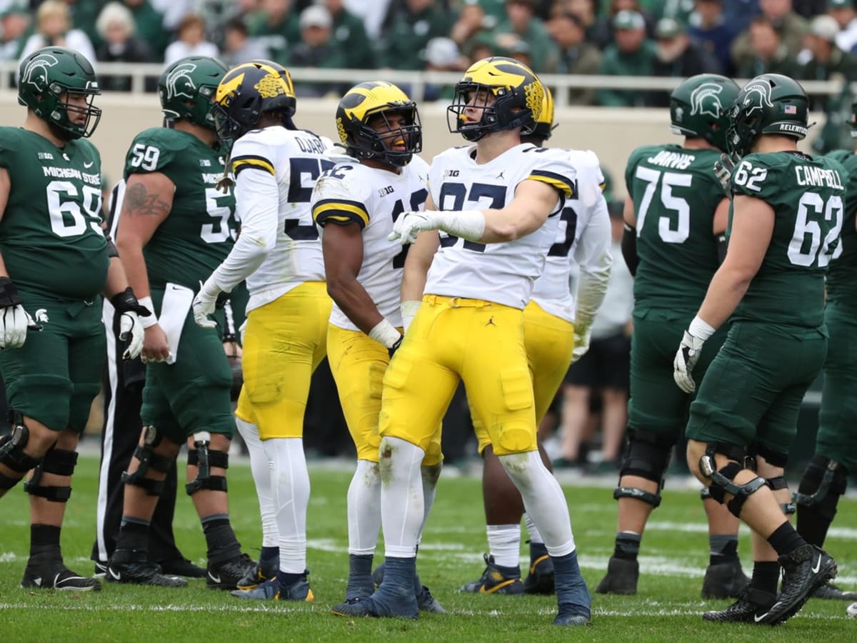 Michigan DE throws 'little brother' jab at Michigan State (Video) - Sports  Illustrated