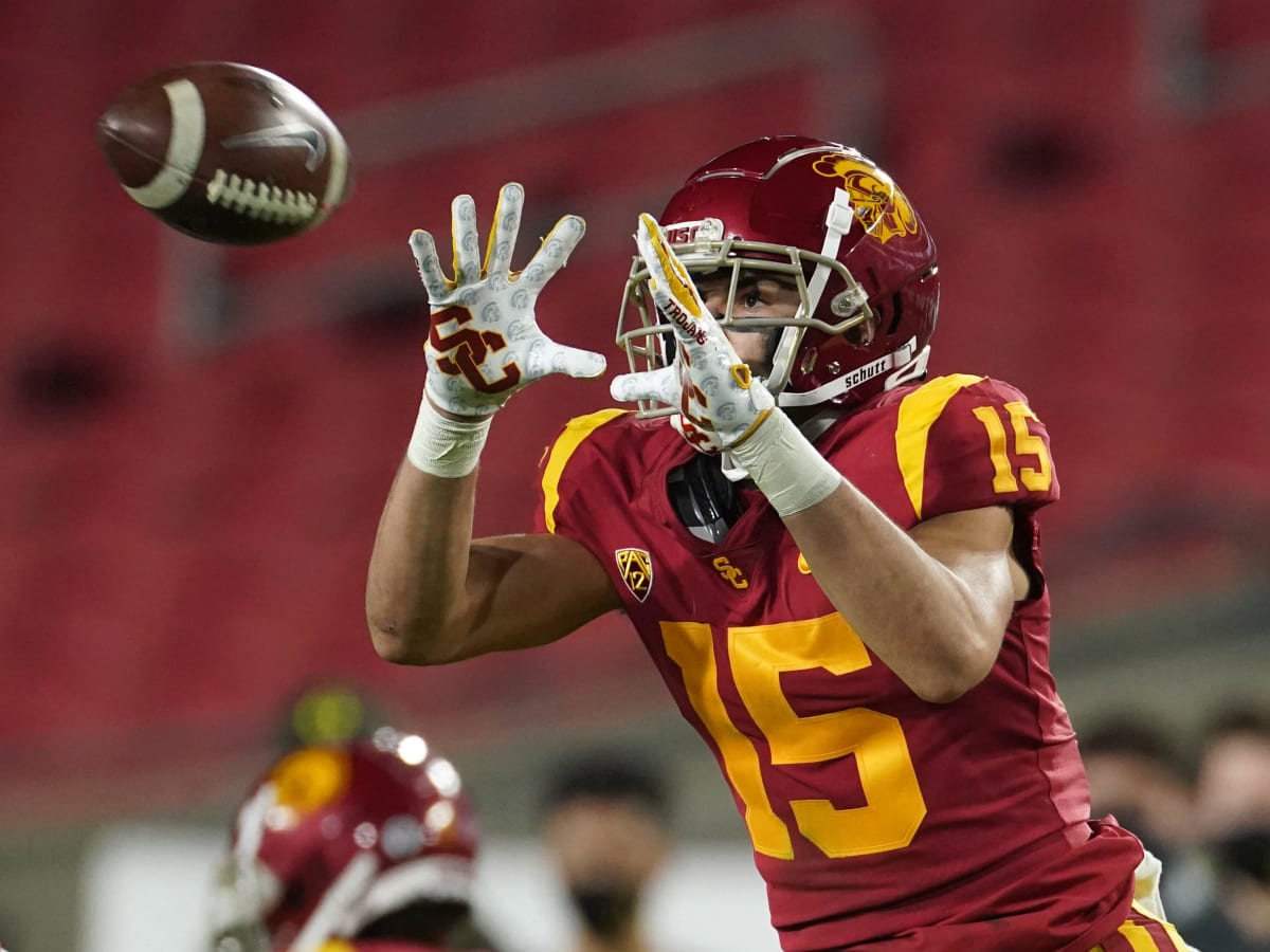 Drake London, USC's 6-4 receiver, will go fast in NFL draft - The San Diego  Union-Tribune