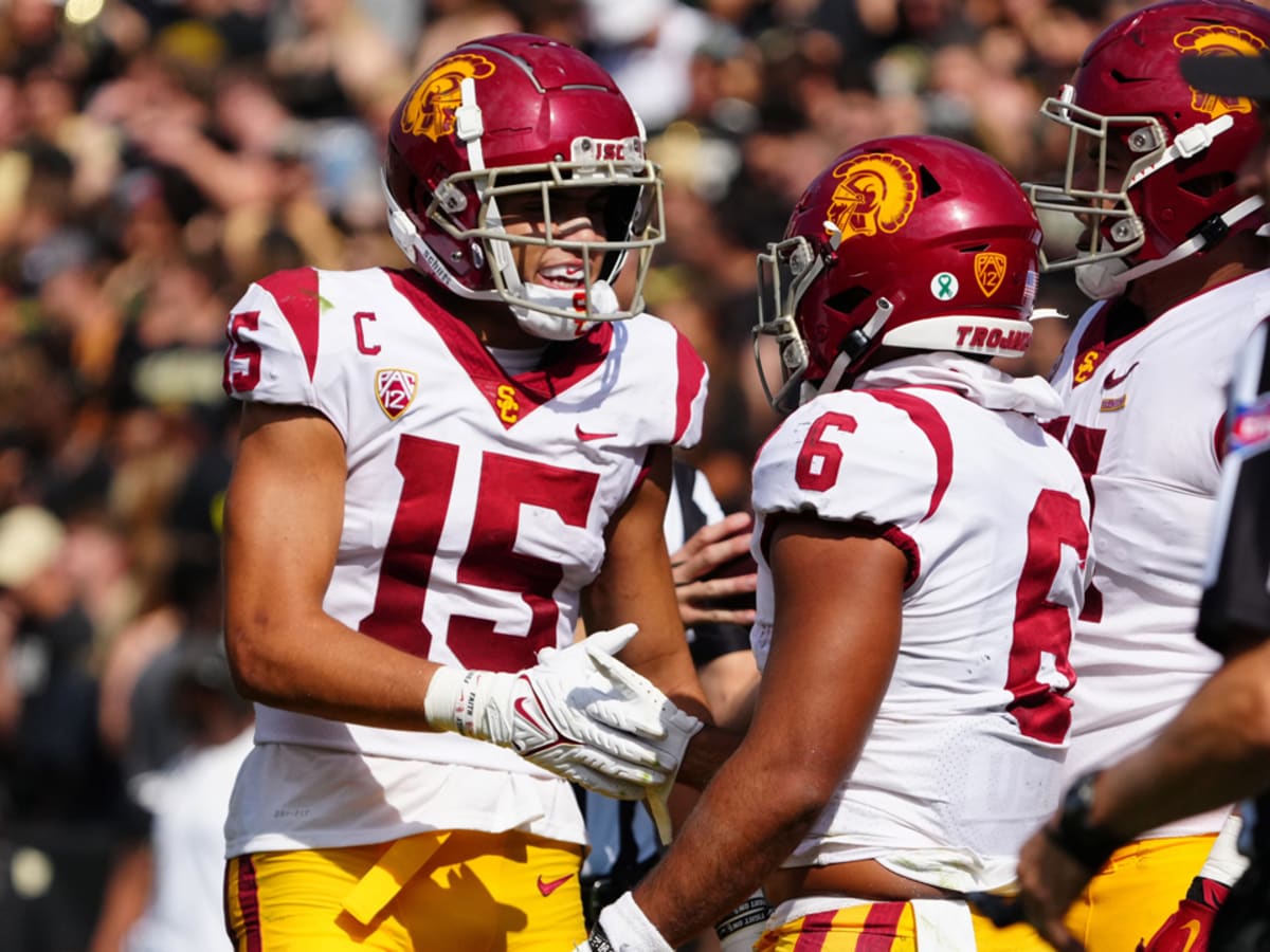 USC football: Drake London earns top grade from Pro Football Focus among  NFL rookie wideouts - Sports Illustrated USC Trojans News, Analysis and More