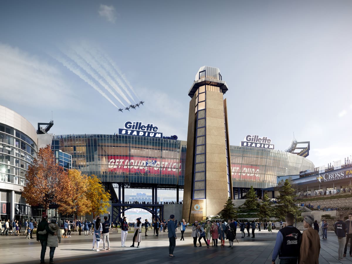 Kraft Family, Gillette Stadium Officials and Partners Celebrate Completion  of North End Zone Renovation Project