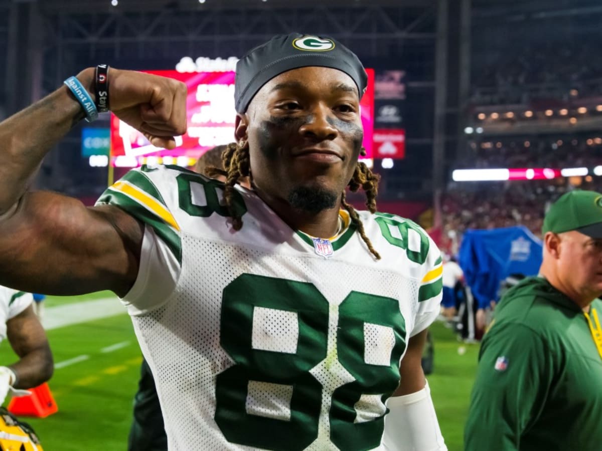 Packers Promote Juwann Winfree After Injuries to Cobb, Taylor, St. Brown -  Sports Illustrated Green Bay Packers News, Analysis and More