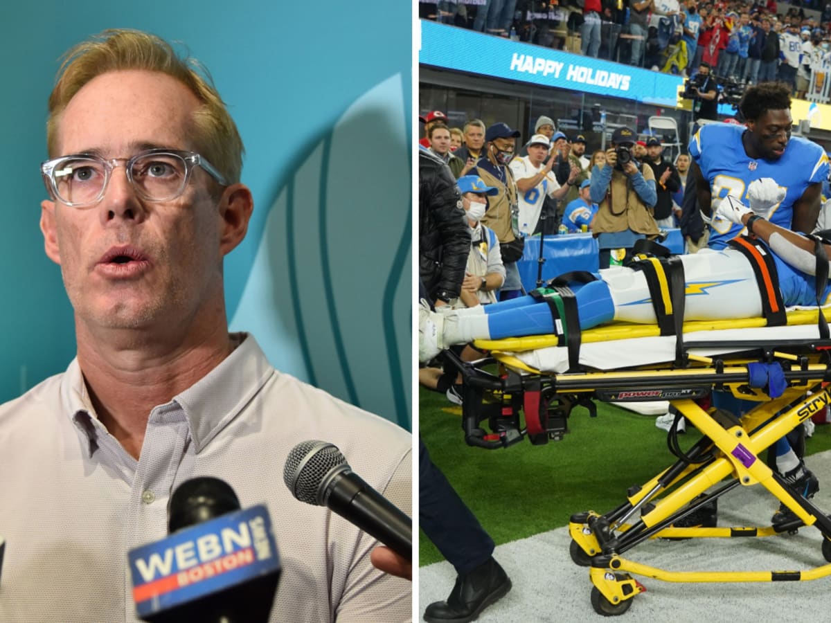 Chargers' Donald Parham Jr. carted off field after scary injury