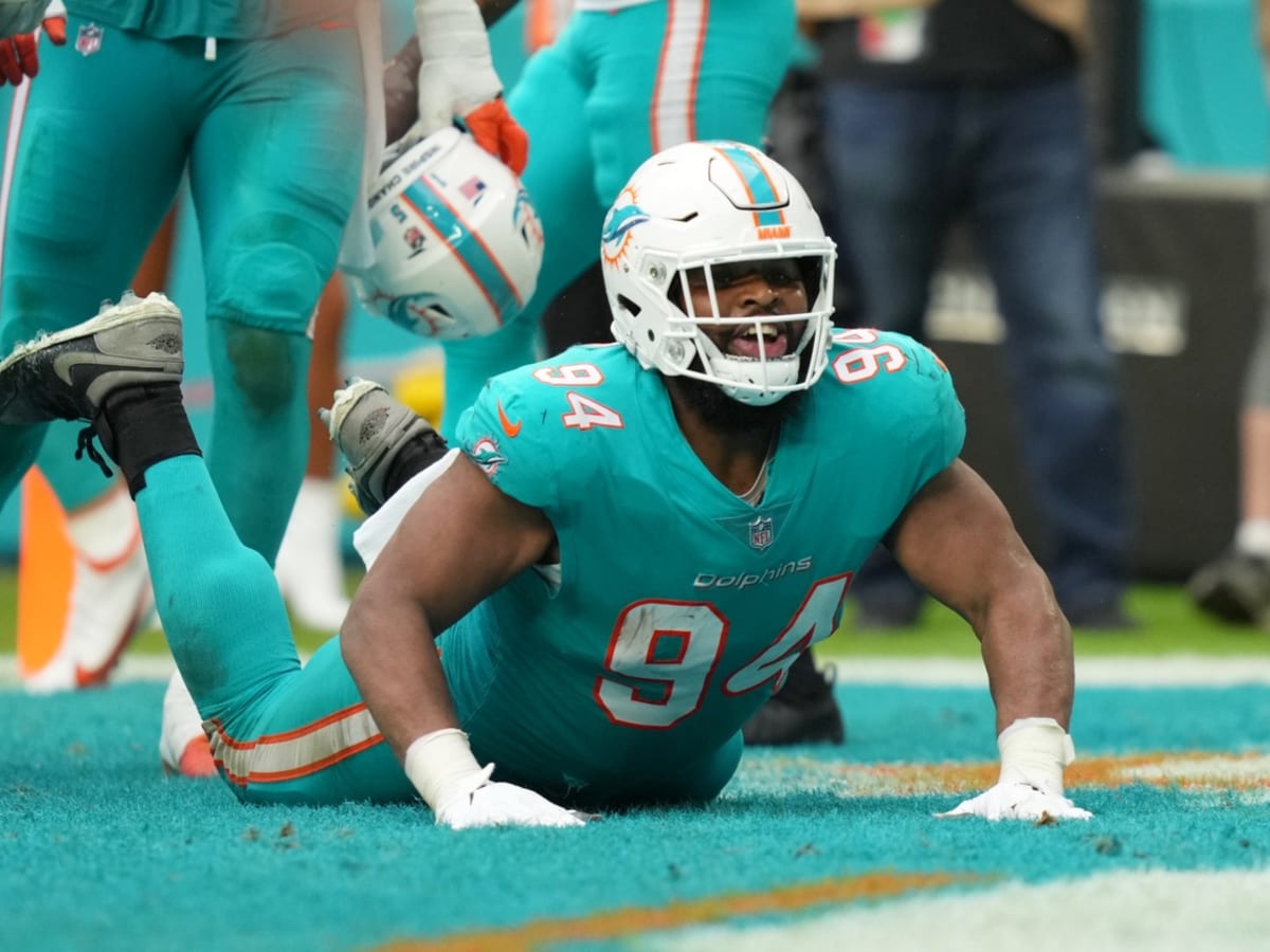 Why Miami Dolphins' Christian Wilkins races on the field to celebrate  offensive touchdowns