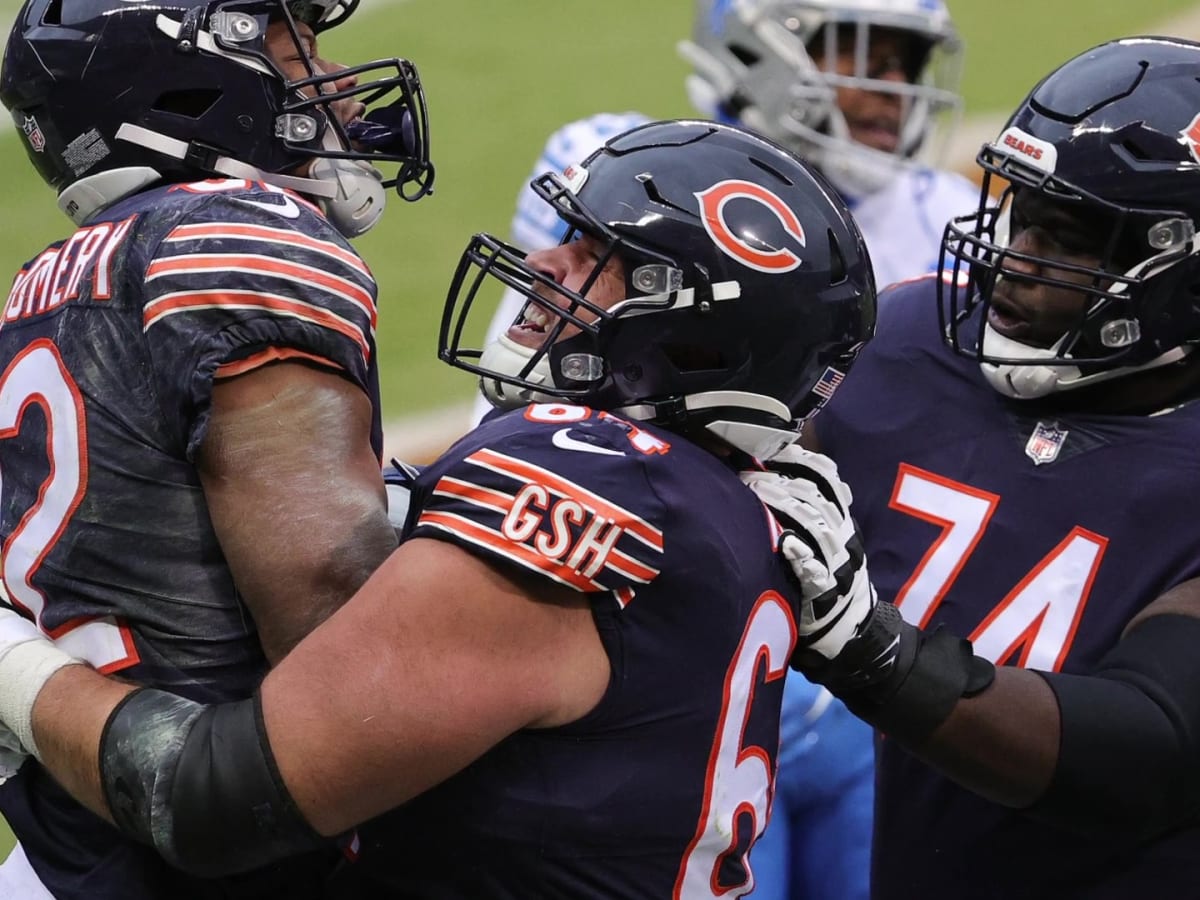 Germain Ifedi's angry reaction to a personal foul on Chicago Bears