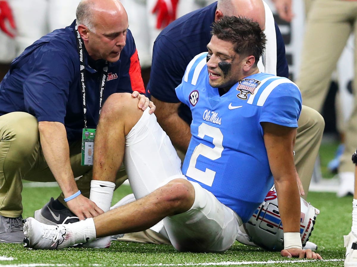 Matt Corral injury update: Top NFL Draft prospect suffers ankle