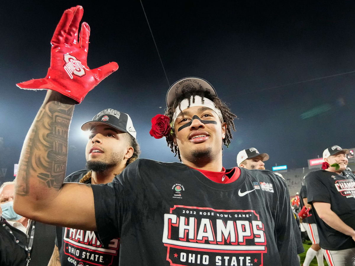 Jaxon Smith-Njigba To Lead Ohio State Receivers Into Rose Bowl