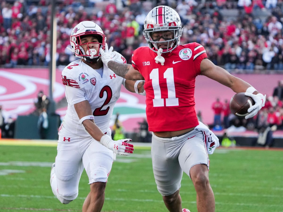 Jaxon Smith-Njigba Sets 2 Rose Bowl and 3 Ohio State Records