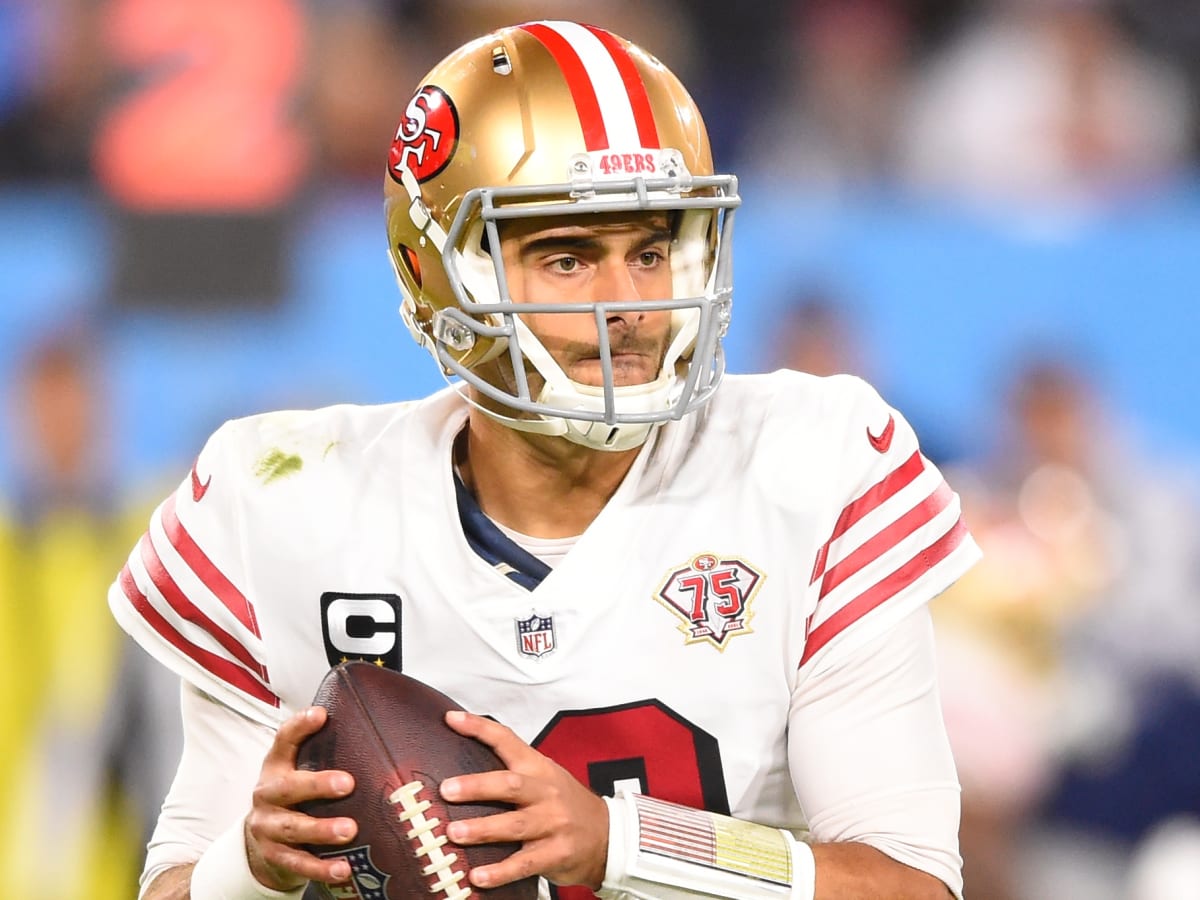 Jimmy Garoppolo injury update: 49ers QB removed from injury report ahead of  Packers game - DraftKings Network