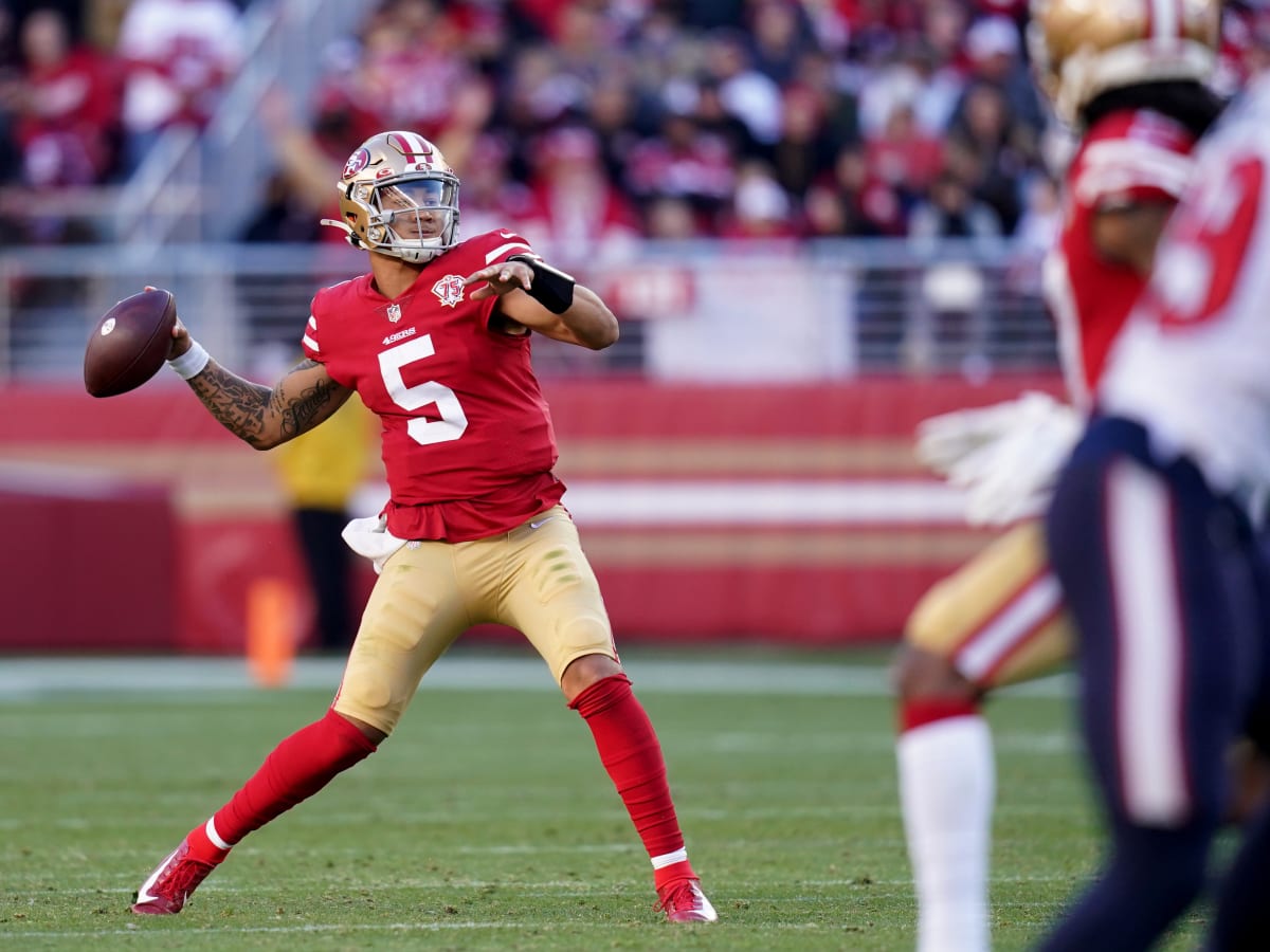 49ers observations: Trey Lance plays well in 23-7 win over Texans – NBC  Sports Bay Area & California