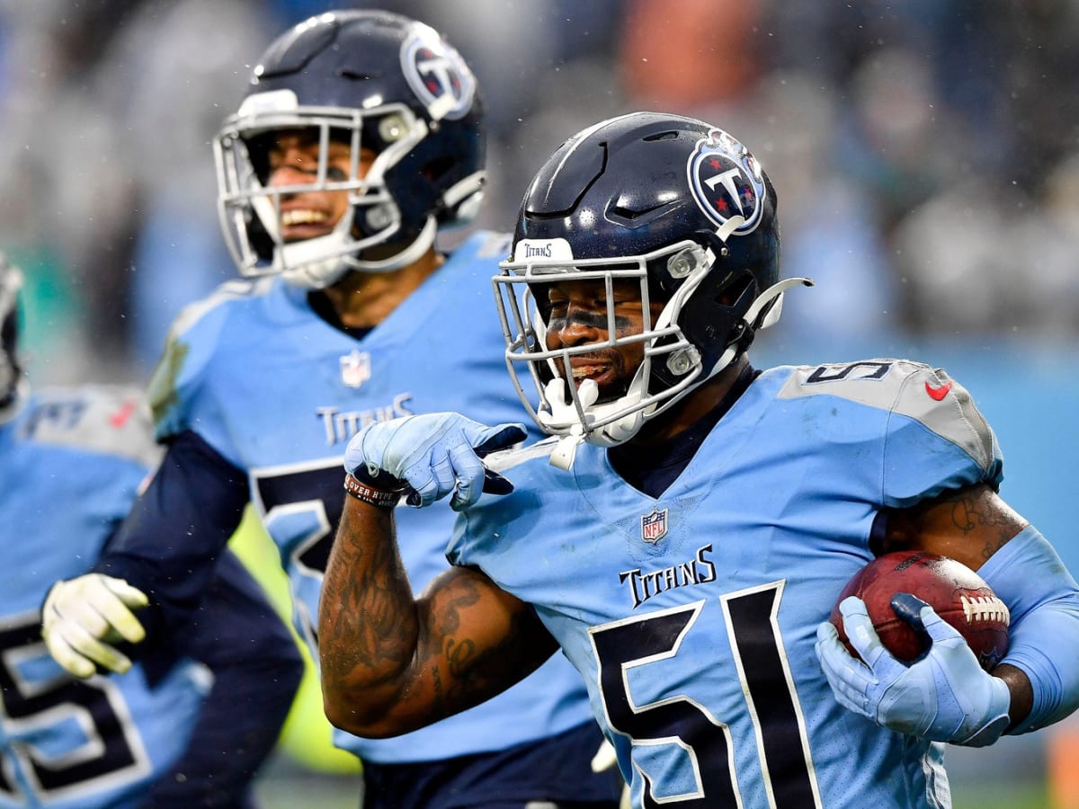 David Long's interception at goal line seals Tennessee Titans win