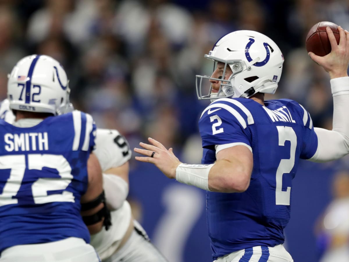 Wentz gets off to slow start as Colts lose 23-20 to Raiders - The