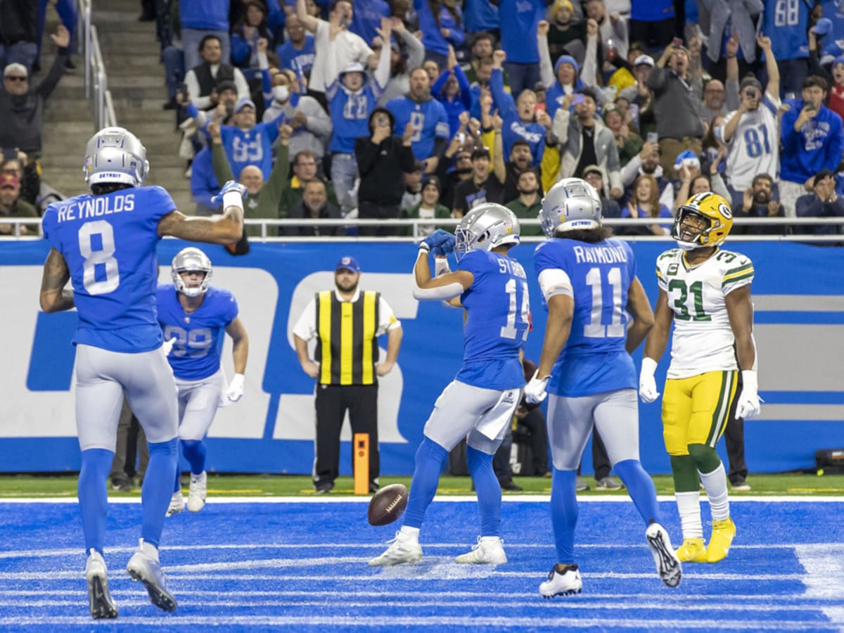 Lions WR Amon-Ra St. Brown takes subtle, brilliant shot at Packers - Pride  Of Detroit