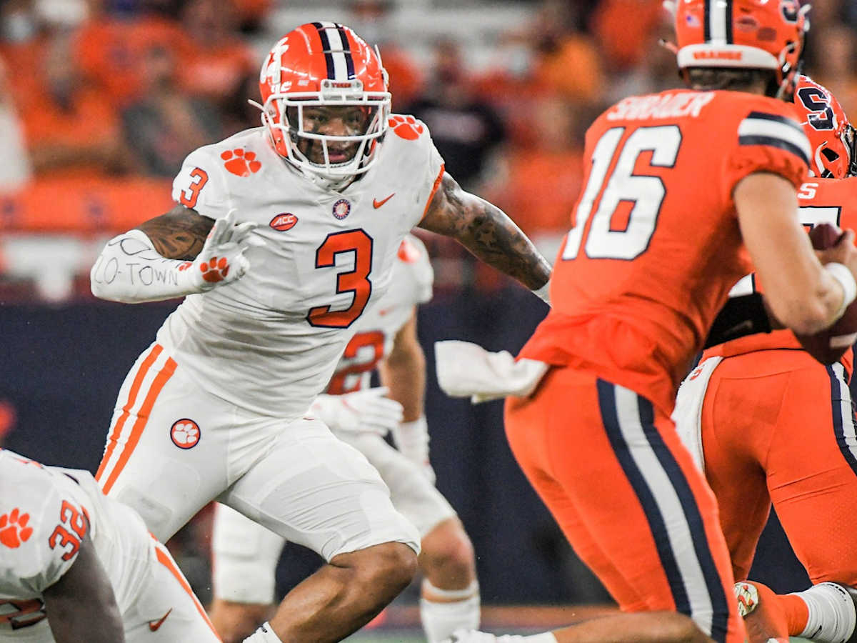 NFL Draft: Clemson Tigers WR Joseph Ngata Going in First Round isn't  Preposterous - Sports Illustrated Clemson Tigers News, Analysis and More