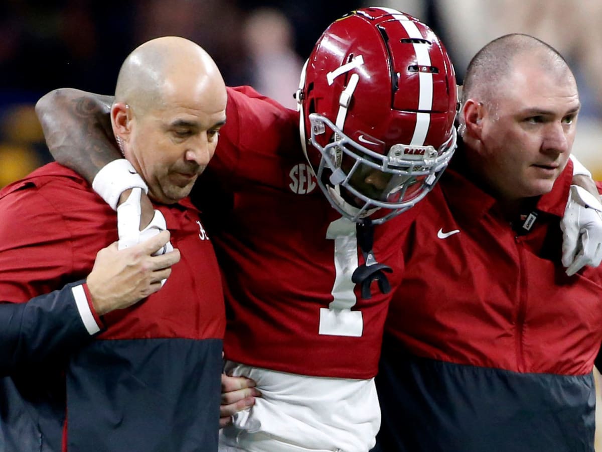 Alabama WR Jameson Williams ahead of schedule in recovery from ACL surgery  with NFL draft looming - ESPN