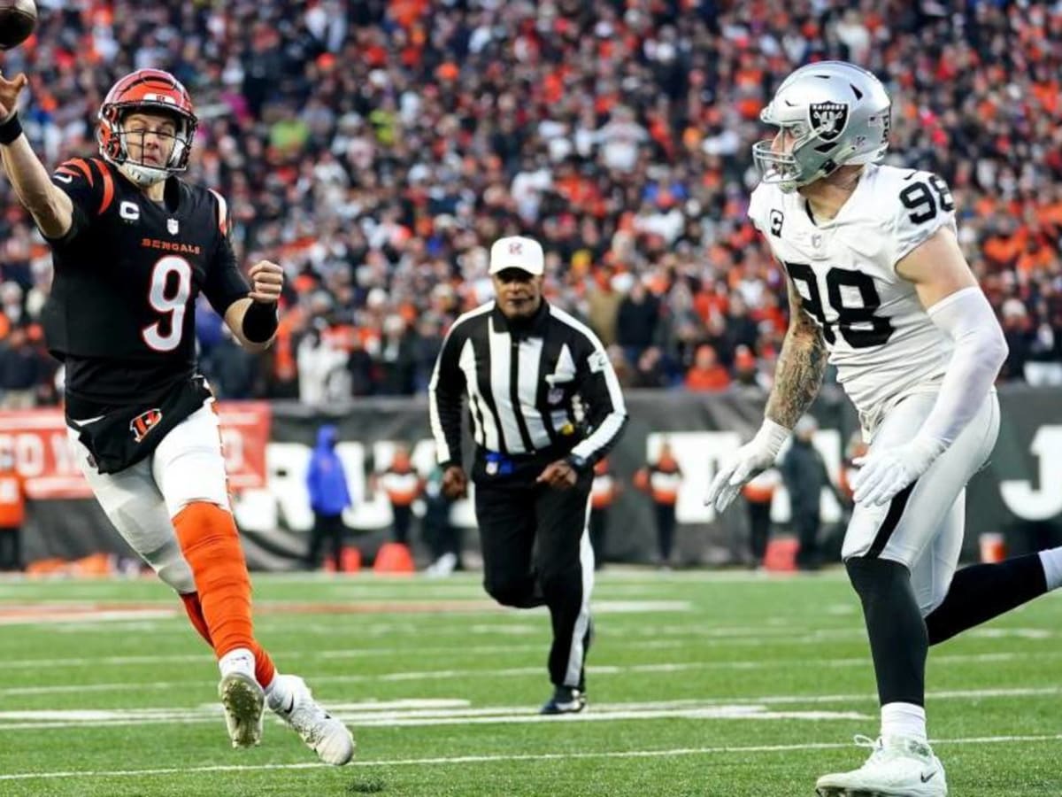 Raiders vs. Bengals officiating crew not expected to work another