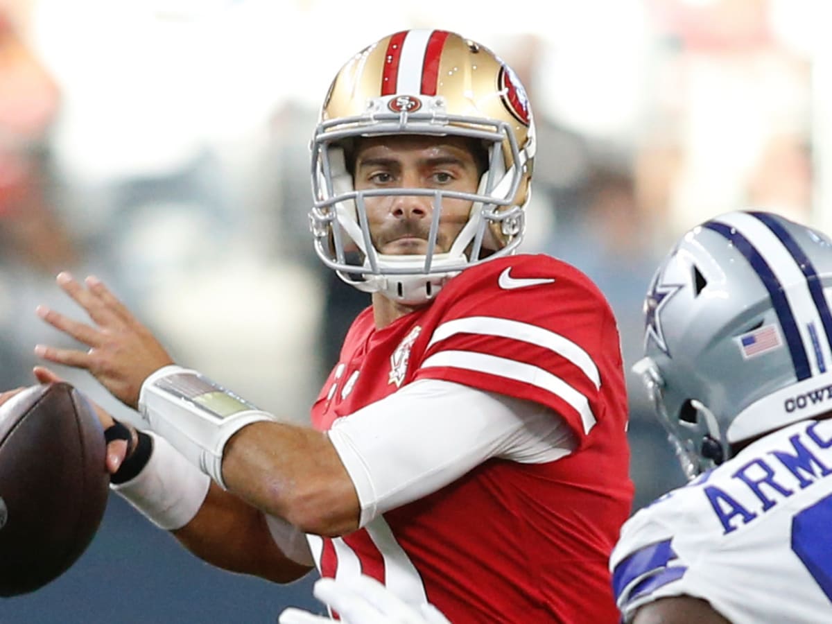 San Francisco 49ers Announce Jimmy Garoppolo's Status For Cowboys Game 