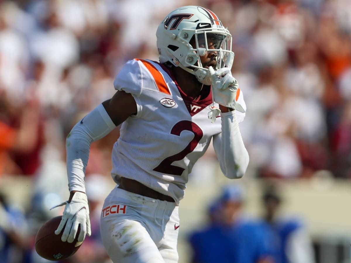 Virginia Tech's Jermaine Waller With The Insane Interception