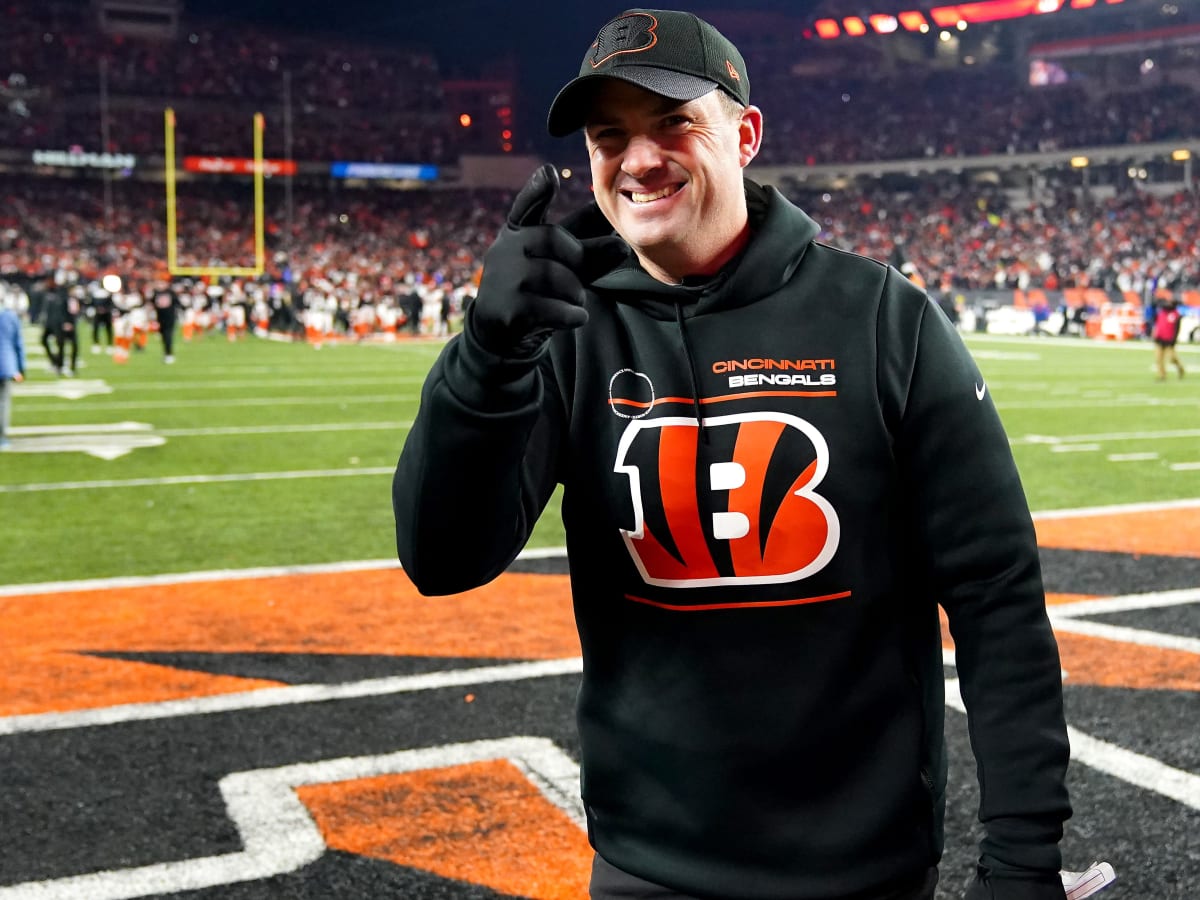 Bengals coach Zac Taylor got carded at bar after playoff win