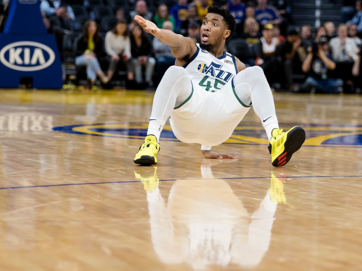 Donovan Mitchell misses practice, status for Thursday night in Houston  uncertain 