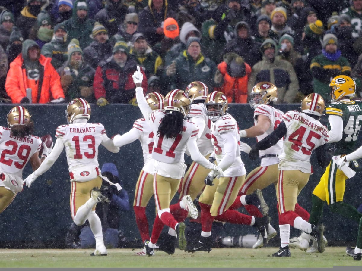 Packers eliminated, 49ers advance to NFC title game