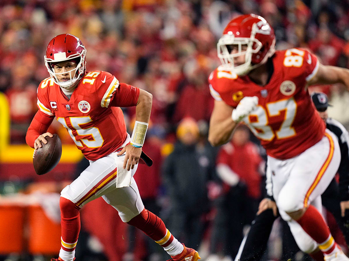 Kansas City Chiefs tight end Travis Kelce hails 'warrior' Patrick Mahomes  after AFC Championship win