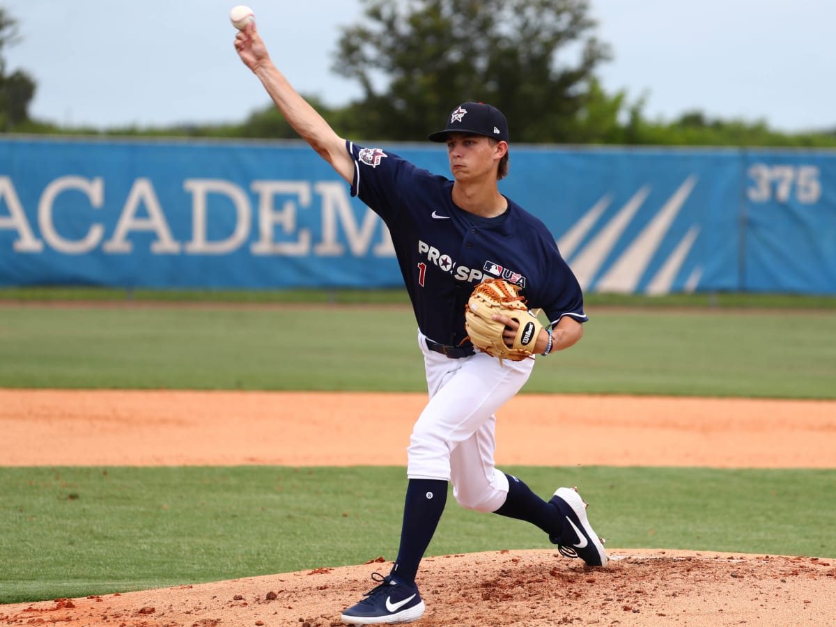 Reading Fightin Phils pitcher and top prospect Mick Abel enters