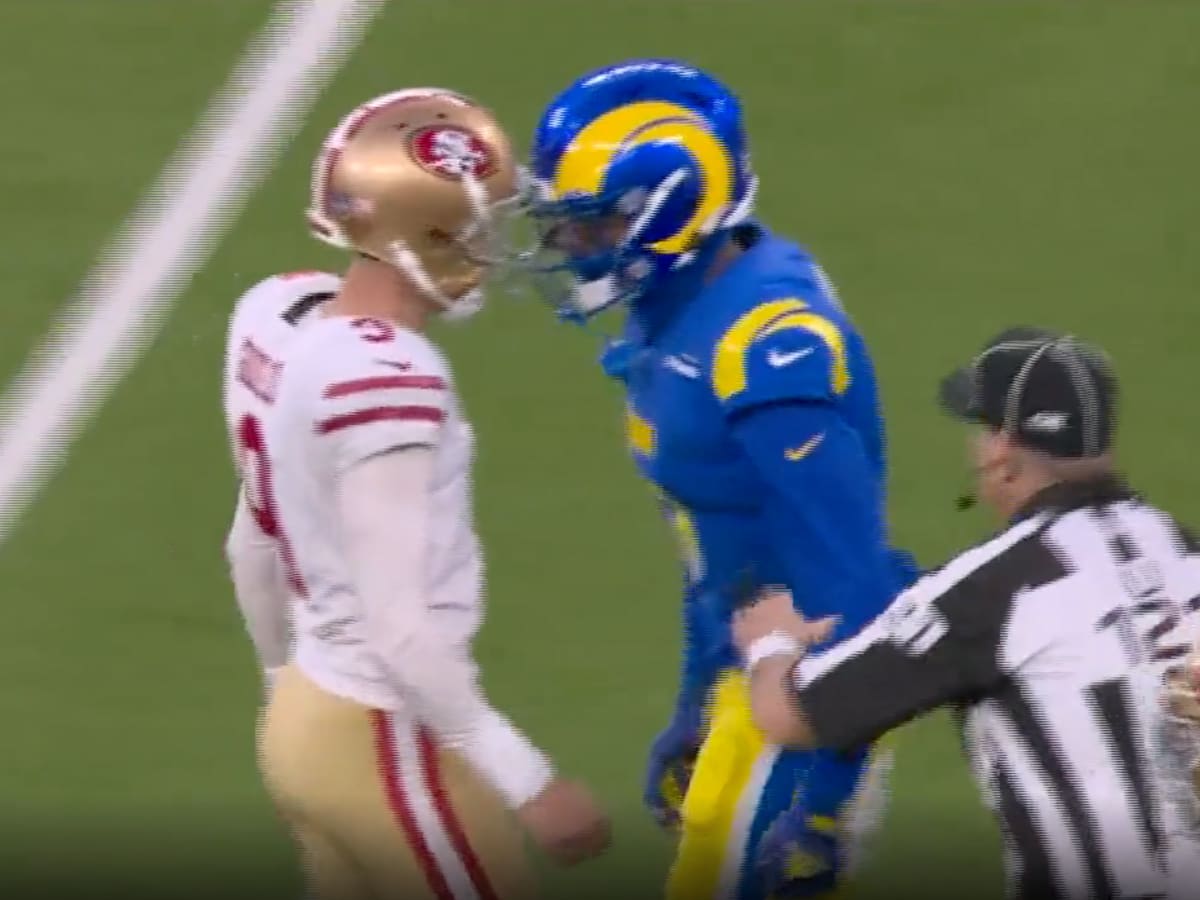 Jalen Ramsey, Robbie Gould get in heated confrontation before halftime -  Sports Illustrated