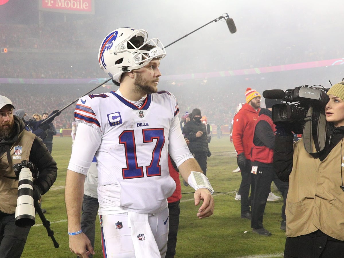 Josh Allen says he was 'jinxed' before losing OT coin toss