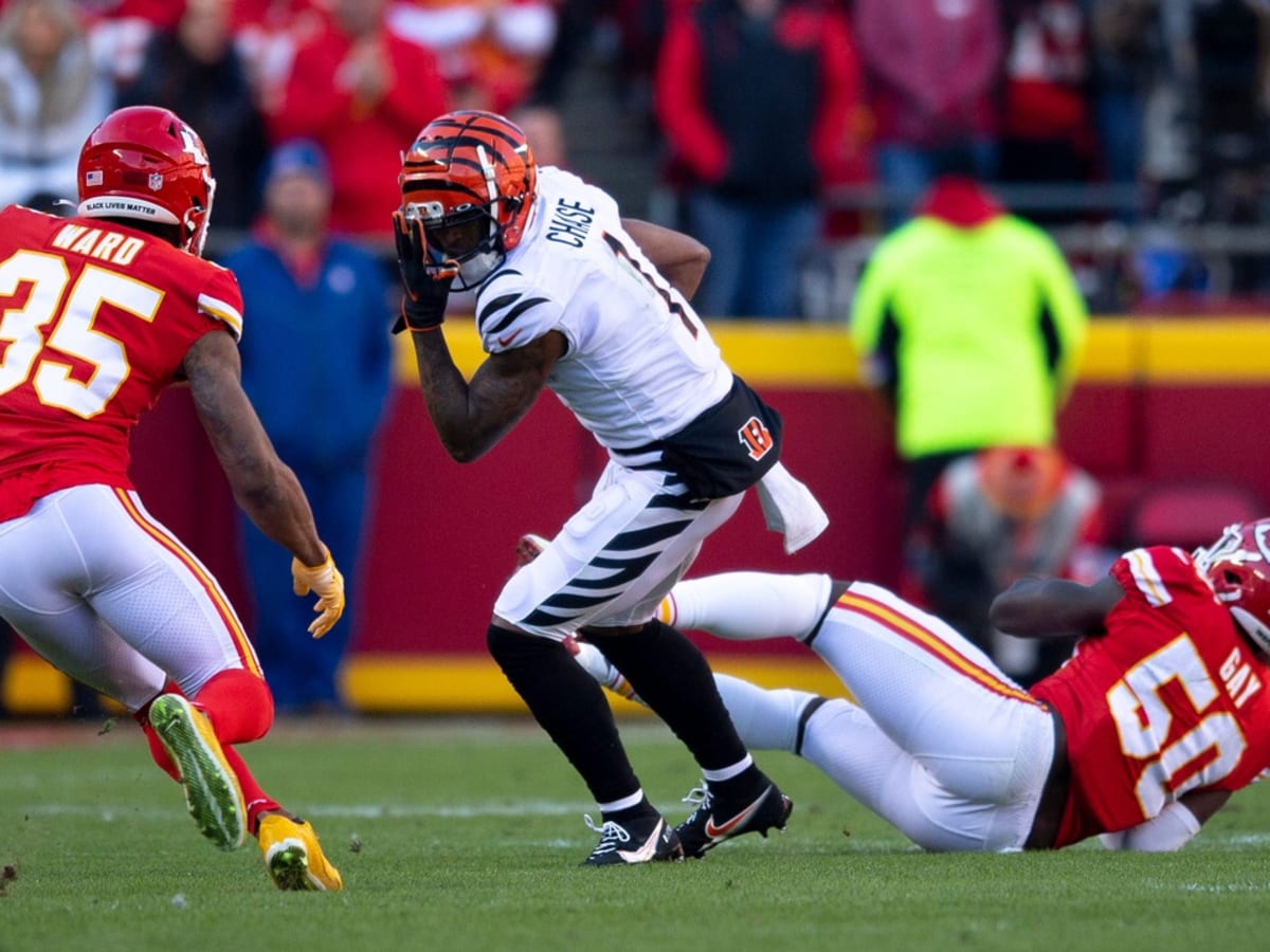 Ja'Marr Chase, Joe Burrow snap multiple records as Bengals edge Chiefs