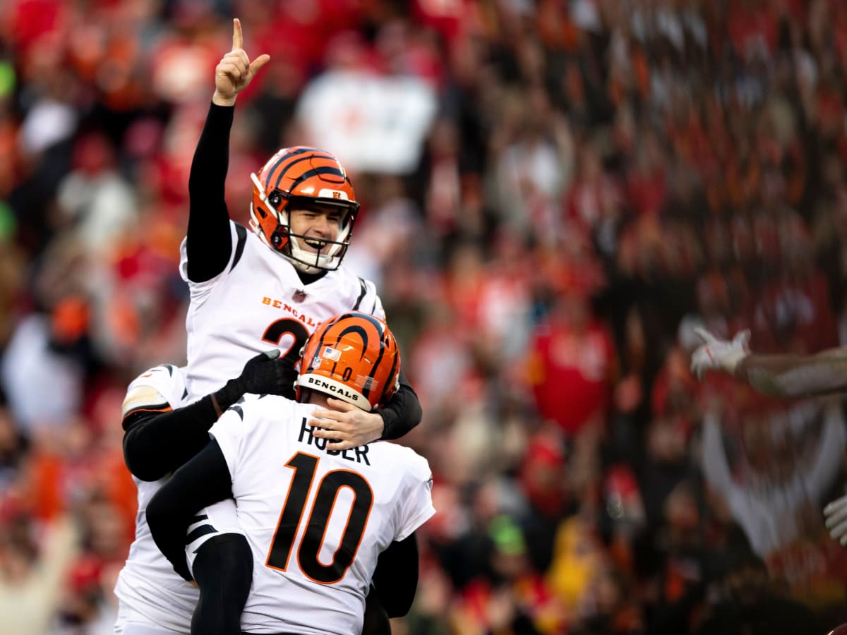 Here's the Cincinnati radio call of the Bengals' AFC Championship-winning  field goal