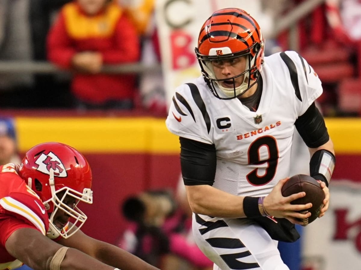 Bengals share Joe Burrow's latest SpongeBob SquarePants pocket square