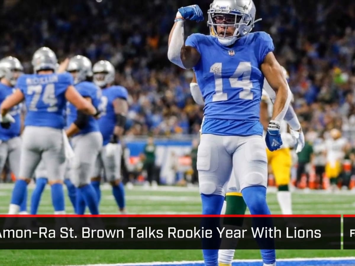 Detroit Lions WR Amon-Ra St. Brown FanNation Now Interview - Sports  Illustrated All Hogs News, Analysis and More