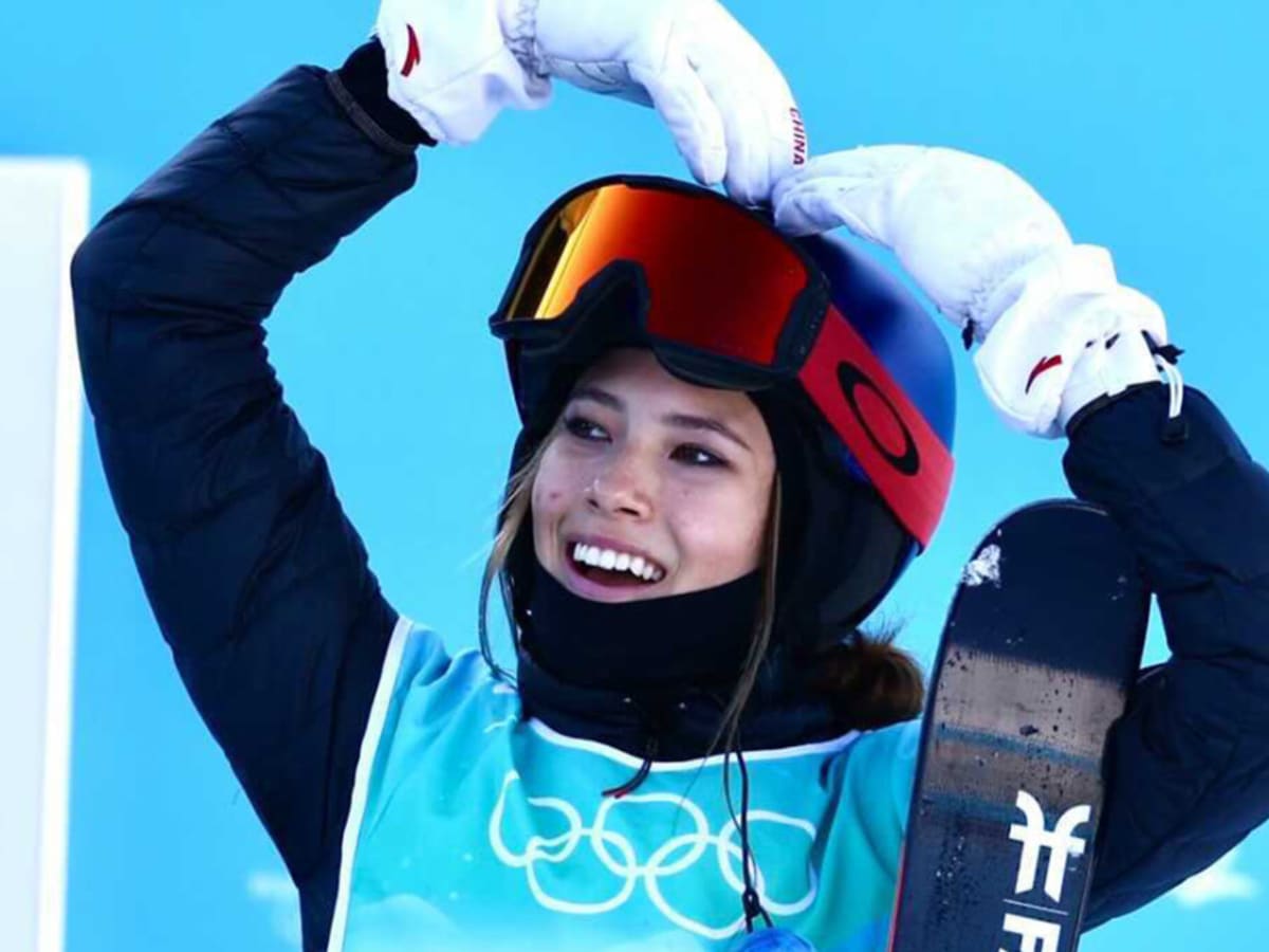 15-year-old Chinese American freestyle skier Eileen Gu is
