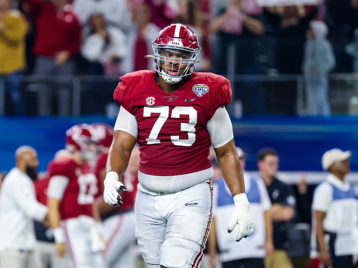 Evan Neal in mix for No. 1 overall pick, Alabama's first since 1948 