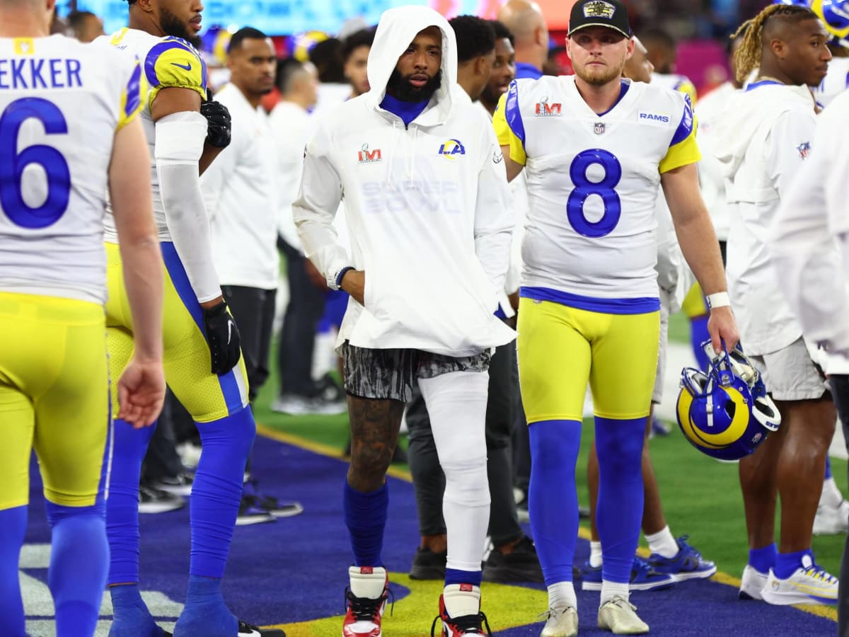 Super Bowl LVI: Odell Beckham Jr. Sheds Tears Of Joy After Rams Win –