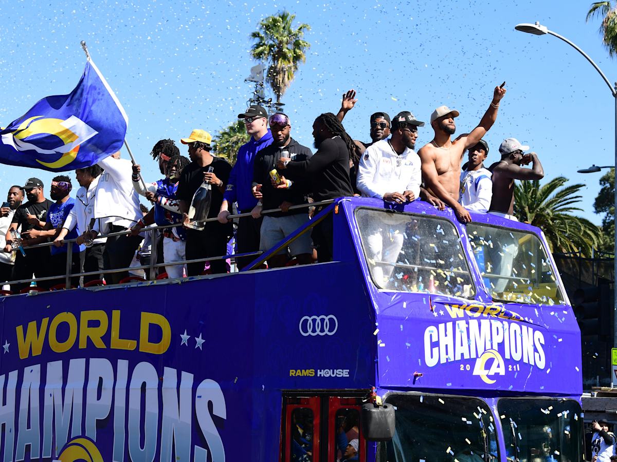 5 Observations From the Los Angeles Rams' Championship Parade and Rally -  Sports Illustrated LA Rams News, Analysis and More