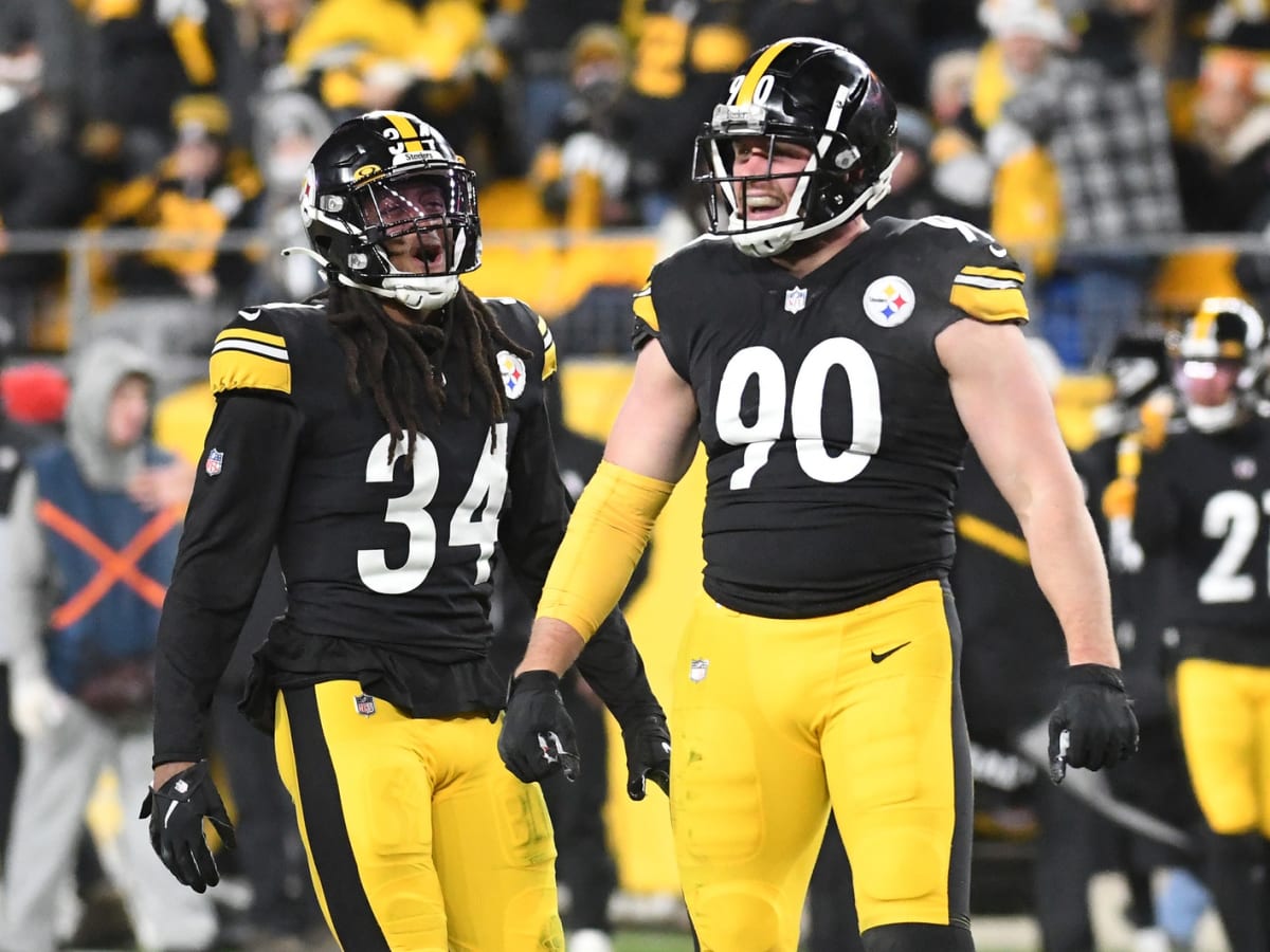 Pittsburgh Steelers safety Terrell Edmunds (34) lines up during