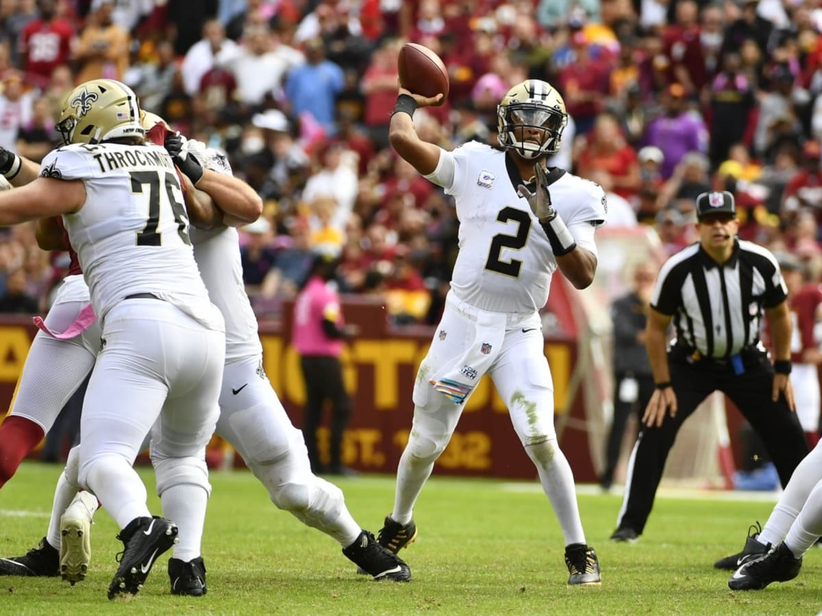 Jameis Winston efficient in brief debut for New Orleans Saints