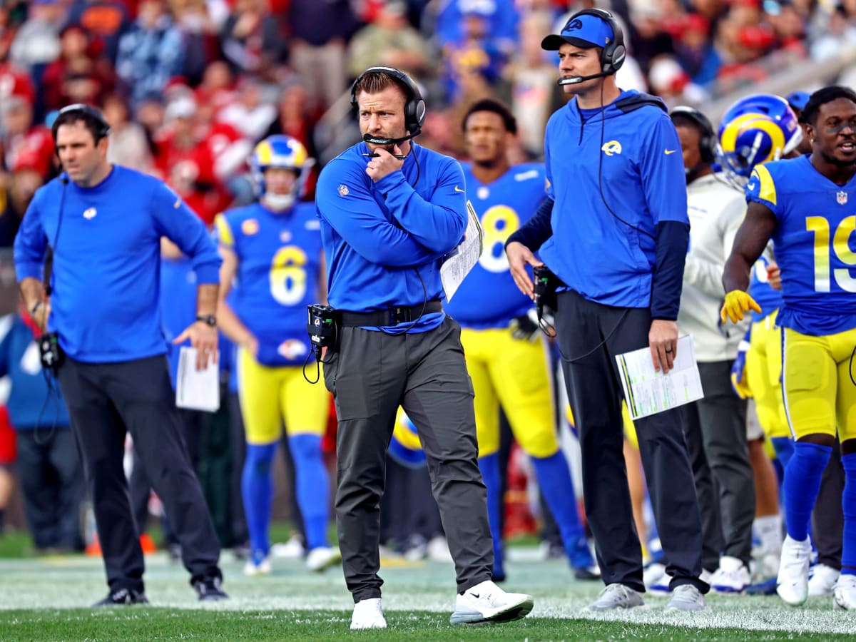 Los Angeles Rams cornerback Donte' Deayon (21) celebrates after