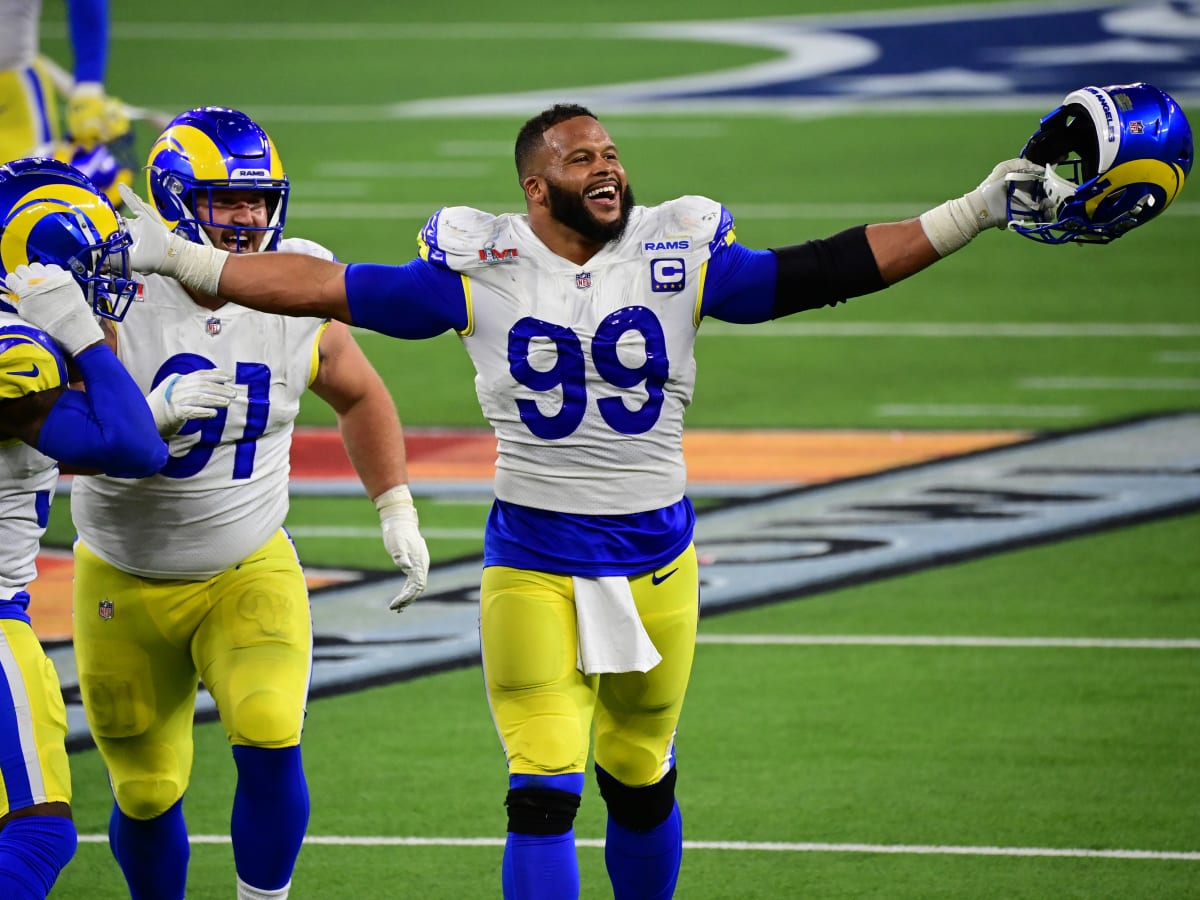 Super Bowl 2022: L.A. Rams star Aaron Donald considering retirement if team  wins Sunday, per report 