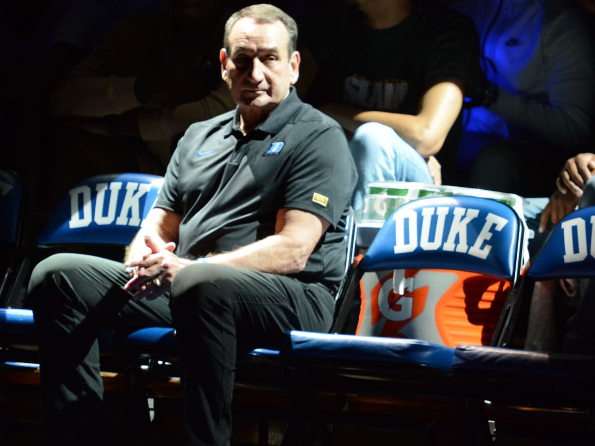 Coach K's final home game at Duke ends with a 94-81 loss : NPR