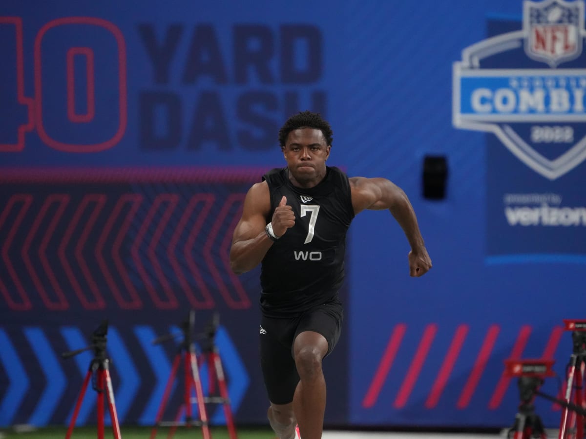 NFL Combine 2022: Penn State's Jahan Dotson turns in solid outing in  drills, testing 