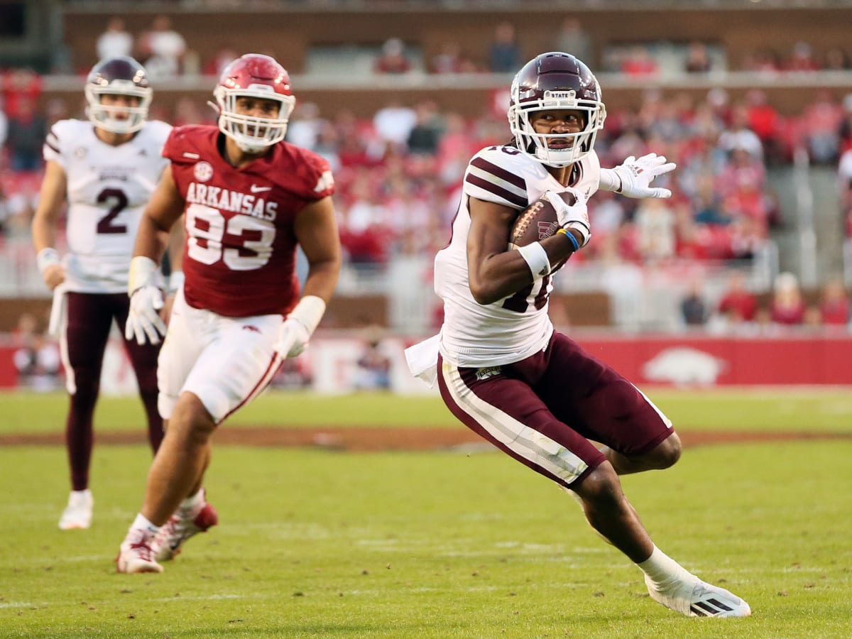 Makai Polk, record-breaking Mississippi State wideout, declares for NFL  draft