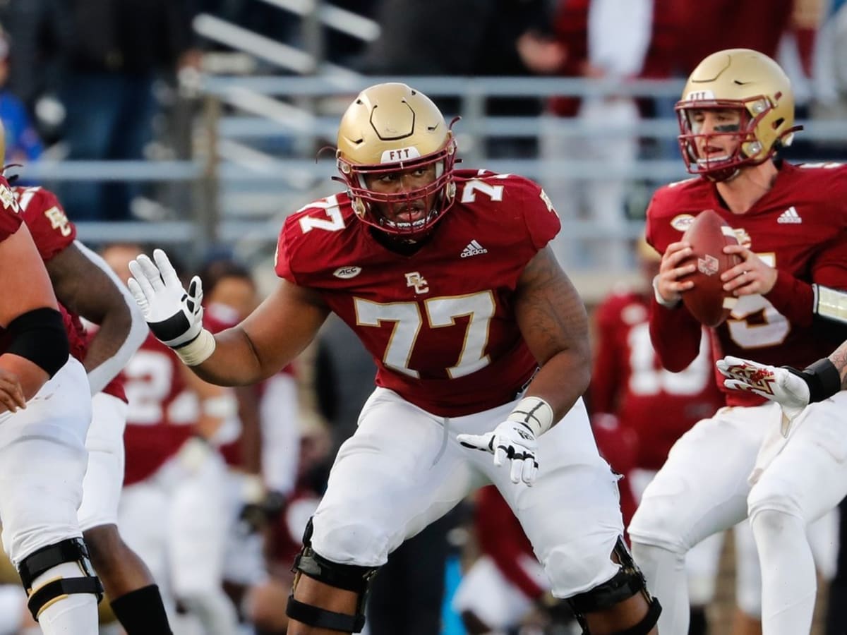 Buffalo Bills 7-Round 2022 NFL Mock Draft has Buffalo selecting Boston  College's Zion Johnson in Round 1