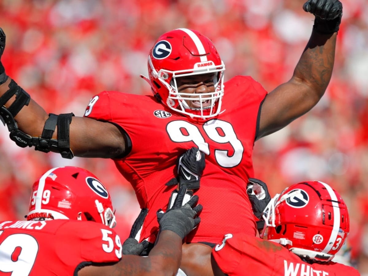 Georgia's Jordan Davis selected 13th overall by the Philadelphia Eagles in  the NFL draft, Georgia Sports